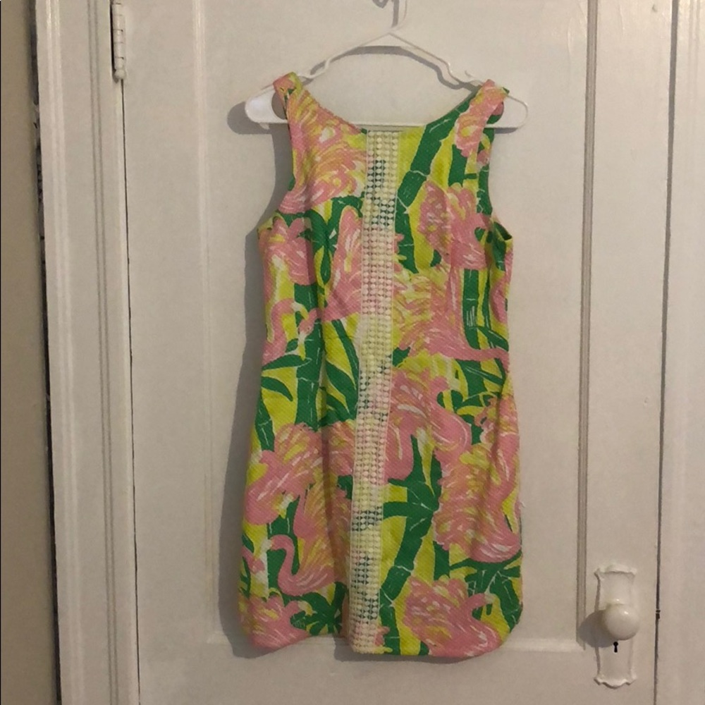Lily Pulitzer Flamingo Print dress